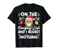 sur LA LISTE des VILAINS ET Je NE Regrette Rien T-Shirt