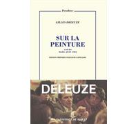 Sur la peinture: Cours mars-juin 1981