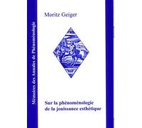 Sur la phénoménologie de la jouissance esthétique