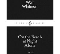 Sur la plage, la nuit, seul