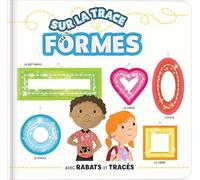 Sur la trace des formes - Effets matières, tracés et rabats - Tout-carton dès 18 mois