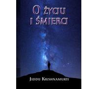 Sur la vie et la mort - Jiddu Krishnamurti (Buch auf Polnisch)