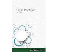 Sur le baptême
