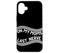 sur Le dernier Point Sensible de ma mère, drôle, Mignon, Tout-Petit ou bébé Coque pour iPhone 16 Plus