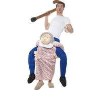 Sur le Dos Grand-Mère Déguisement Homme Nouveauté Cerf Nuit Chevauchée