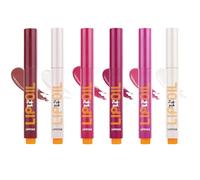 sur le jeu de stylo à lèvres à lèvres, ensemble de rouge à lèvres de brillant à lèvres massif hydratants de 6 - sur l'huile de lèvre repulpante hydratant étanche à lèvres à lèvres pour