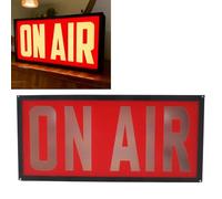 sur Le Panneau de Néon à Air, USB alimenté sur Air LED Box, Podcast Decorative Sinns, on Air Sign for Live Studio Recording Game Romizting Room Music Studio Chambre