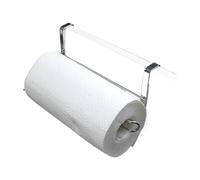 Sur le porte-serviette de l'armoire - porte-serviette en papier sans tissu, porte-rack sans coup de poing | Rack de serviette en coton montable à la porte de la cuisine, rangement de chiffons, support