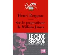 Sur Le Pragmatisme De William James