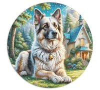 sur Le Thème du German Shepherd Un Puzzle Rotatif De 1000 PiĿces sur Les Convient Aux Adultes Et Aux Enfants | DIJtente CrIJatrice | Jeu IJducatif | 1000pcs (67.5x67.5cm)
