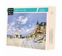 Sur les planches de trouville monet