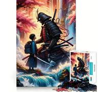 sur Les Traces de Mon père Puzzle de 1000 pièces pour Adultes Stimule la logique et l'esprit Idéal pour s'amuser en Famille Cadeau d'anniversaire Artistique 50x75cm