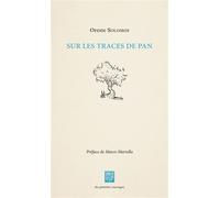 Sur les traces de Pan - Oreste Solomos - Pommes Sauvages - broché - Guide