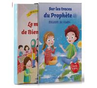 Sur les traces du Prophète Initiation au Hadith, Edition bilingue français-arabe, 10 Volumes - Nehir Aydin - Albouraq - Coffret - Document jeunesse