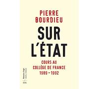 Sur l'État: Cours au Collège de France (1989-1992)