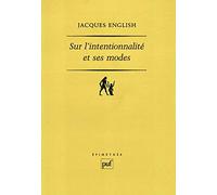 Sur l'intentionnalité et ses modes