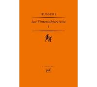Sur L'intersubjectivité - Tome 1