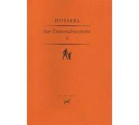 Sur l'intersubjectivité. Tome II Edmund Husserl (Auteur)