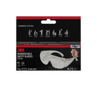 Sur-lunettes 3M Visitor, claires, VISC x6 morceau