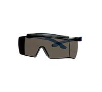 Sur-lunettes de Sécurité 3M™ SecureFit™ 3700, Branches Bleues, Protection Frontale, Traitement Anti-buée (K&N) Scotchgard™, Optique Gris, SF3702XSGAF-BLU-EU