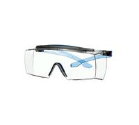 3M Sur-lunettes de sécurité SecureFit 3700 branches bleues anti-buée Scotchgard optique transparent