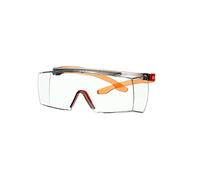 Sur-lunettes de Sécurité 3M™ SecureFit™ 3700, Branches Orange, Traitement Anti-buée (K&N) Scotchgard™, Optique Transparent, SF3701SGAF-ORG-EU