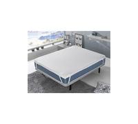 Sur matelas 135x200 NORDES - Hauteur 6 cm - 3 CM Mousse à mémoire de forme + Mousse haute densité