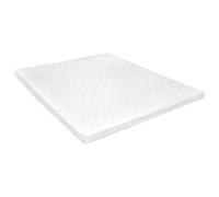 Sur-matelas 160 x 200 cm Mousse froide Profil d'oeuf 6 cm