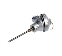 (Sur Mesure Accepter) Capteur Transmetteur De Température Intégré Platinum Thermal Pt100 4-20ma 24VDC(M12)