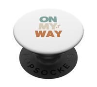 sur Mon Chemin vers Le Paradis et Moi-même PopSockets PopGrip Adhésif
