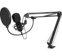 Omnitronic BMS-1C Sur pied Micro USB Type de transmission (détails):filaire avec filtre anti-pop, avec câble, avec trépied USB