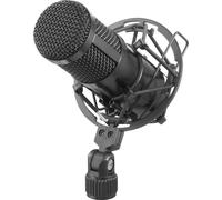 Sur pied Micro USB Renkforce RF-MIC-510 Type de transmission (détails):USB avec coffret, avec filtre anti-pop, avec bonnette