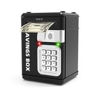 Sûr pour Les avec du Code | Banque de Mot de Passe électronique | Jouet d'épargne de Caisse électronique avec Mot de Passe pour Les Jeunes Adultes jouez Un Jeu d'éducation financière