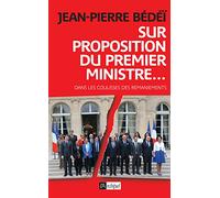 Sur proposition du Premier ministre
