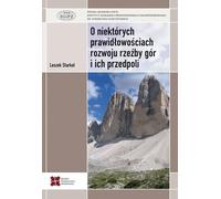 Sur quelques régularités dans l'évolution du relief des montagnes et de leurs avant-corps