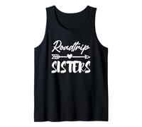 Sœur Roadtrip Adventure Frères et sœurs Voyage Roadtrip Sisters Débardeur