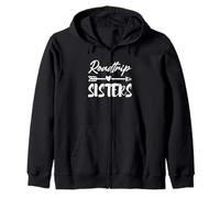 Sœur Roadtrip Adventure Frères et sœurs Voyage Roadtrip Sisters Sweat à Capuche