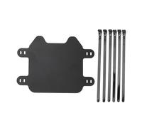 sur Ron Plaque D'immatriculation Avant de Moto en Plastique ABS de Remplacement pour Plaque D'immatriculation Avant de Vélo électrique SurRon Light Bee X, ABS Noir Mat avec