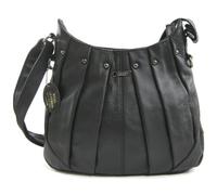 sur Tendance - Sac à Main Femme en Cuir Style Dernières - Noir, Marron Clair, Marron ou Rouge - - Noir,