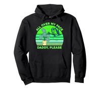 sur Tout Mon Visage, Papa, s'il Te plaît, Funny Plant Daddy Vintage Sweat à Capuche