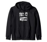 sur Une Larme Sweat à Capuche