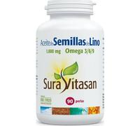 Sura Vitasan Huile de Graines de Lin 90 Perles