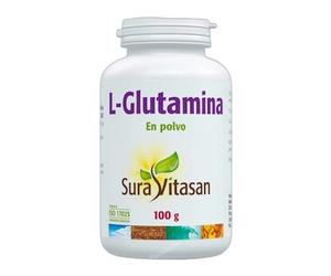 Sura Vitasan L-Glutamine 100 g Poudre Sucre Alimentaire Sport Complément