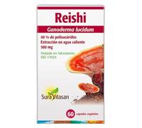 SURA VITASAN Reishi 60 gélules - Complément alimentaire à base d'extrait de Ganoderma lucidum 500 mg