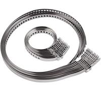 Surakey 10 Pcs Collier Soufflet Cardan,Pince De Joint HomocinéTique d'arbre à Cardan Collier De Serrage en Acier Inoxydable Réglable