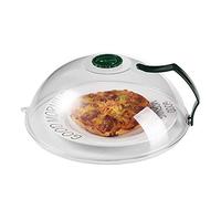 Surakey Cloches Alimentaires, Couvercle pour Micro-Ondes, Cloche Micro-Ondes, Anti-éclaboussures Micro-Onde Plaque avec orifices de Ventilation et Poignée, Couverture de Plaque Micro-Ondes sans BAP