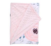 Surakey Couverture Bebe Coton en Polaire 75x100cm, Couverture Bébés Coton pour Enfant,Multifonctionnel Doux et Melleux pour Landaus,Couverture Personnalisée pour Nouveau-nés et Enfants