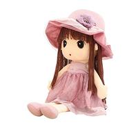 Surakey Poupée de Chiffon Poupée Jouet Peluche Cadeau Fille 45CM,Bébé Jouet Poupée Mignonne en Peluches Chiffon Doudou Poupon Plush Toys Toddler Meilleur Cadeau Naissance/Noël/Anniversaire/Valentin