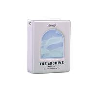 SURALIN 1PCS Mini Album Photo 40 Poches Kpop Photo Card Holder Love Heart Hollow Photo Card Holder kpop Binder Kpop Binder Photo Card Holder pour Photo Collection (Lavande)