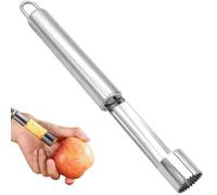 SURALIN 1PCS Vide Pomme, Vide Pomme Trognon en Acier Inoxydable AntidéRapant Et Antirouille Adapté Aux Pommes, Poires et Autres Fruits et LéGumes
